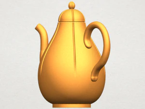 tea pot 02 3D Print Model