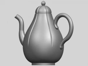 tea pot 02 3D Print Model