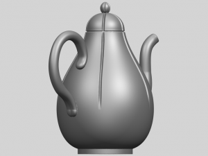 tea pot 02 3Dプリントモデル