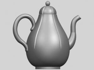 tea pot 02 3Dプリントモデル