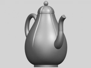 tea pot 02 3D Print Model