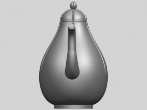 tea pot 02 3Dプリントモデル