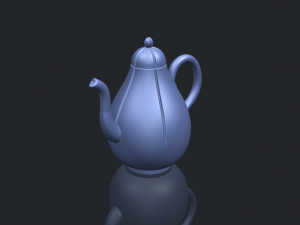 tea pot 02 3Dプリントモデル