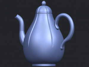 tea pot 02 3Dプリントモデル