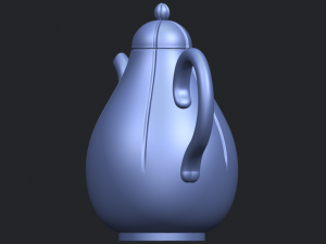 tea pot 02 3Dプリントモデル