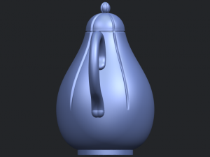 tea pot 02 3Dプリントモデル