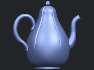 tea pot 02 3Dプリントモデル