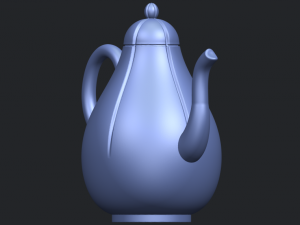 tea pot 02 3Dプリントモデル