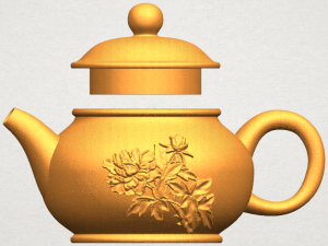 tea pot 03 3Dプリントモデル