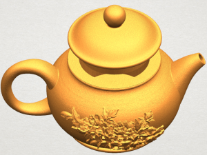 tea pot 03 Modèles 3D en vedette