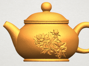 tea pot 03 Modèles 3D en vedette