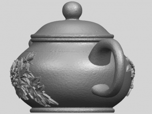 tea pot 03 Modèles 3D en vedette