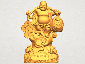 metteyya buddha 09 Modelo de Impressão 3D