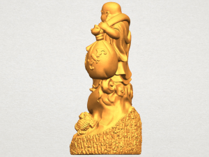 metteyya buddha 09 3D-printmodel