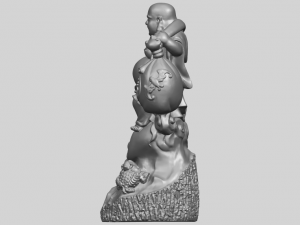 metteyya buddha 09 3D-printmodel