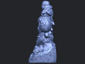 metteyya buddha 09 3D-printmodel