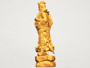 guan gong 03 Modèles 3D en vedette