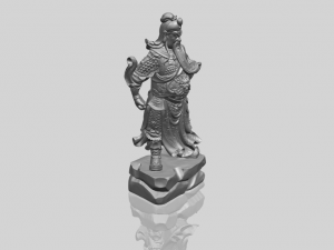guan gong 03 Modèles 3D en vedette