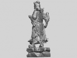 guan gong 03 Modèles 3D en vedette