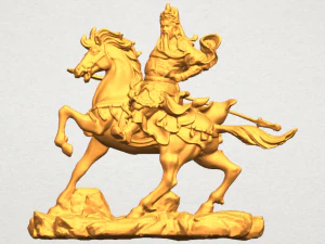 Guan Gong 04 Modelo de Impressão 3D