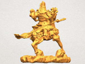 guan gong 04 Modèles 3D en vedette
