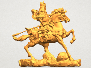 guan gong 04 Modèles 3D en vedette