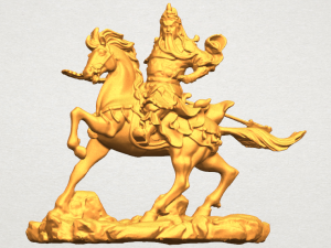 guan gong 04 Modèles 3D en vedette