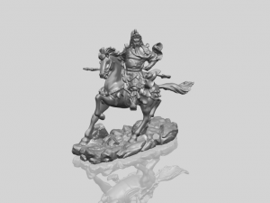 guan gong 04 Modèles 3D en vedette