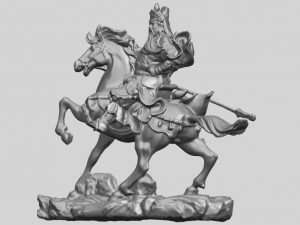 guan gong 04 Modèles 3D en vedette