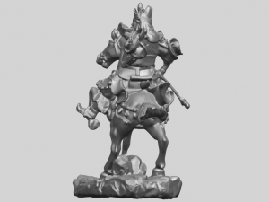 guan gong 04 Modèles 3D en vedette