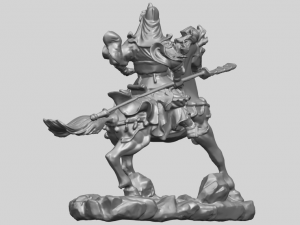 guan gong 04 Modèles 3D en vedette