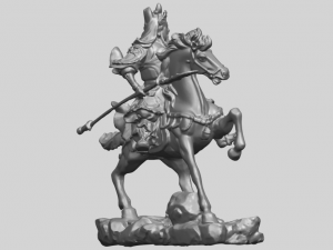 guan gong 04 Modèles 3D en vedette