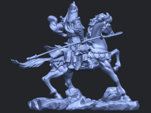 guan gong 04 Modèles 3D en vedette