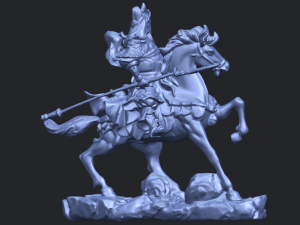 guan gong 04 Modèles 3D en vedette