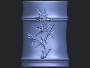 brush pot pencil vase bamboo 3D-Druckmodell