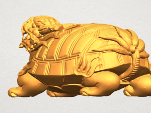 dragon tortoise 3Dプリントモデル