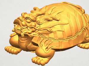 dragon tortoise 3Dプリントモデル