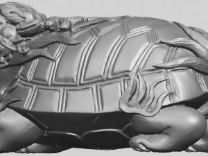 dragon tortoise 3Dプリントモデル