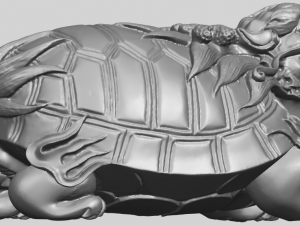 dragon tortoise 3Dプリントモデル