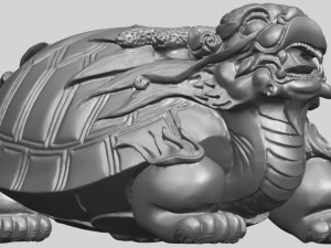 dragon tortoise 3Dプリントモデル