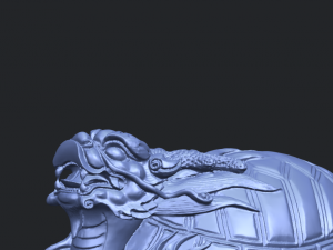 dragon tortoise 3Dプリントモデル
