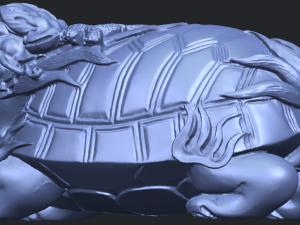 dragon tortoise 3Dプリントモデル