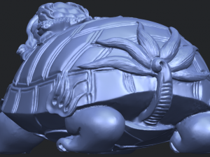dragon tortoise 3Dプリントモデル