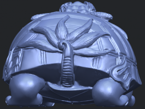 dragon tortoise 3Dプリントモデル