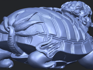 dragon tortoise 3Dプリントモデル