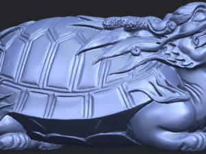 dragon tortoise 3Dプリントモデル