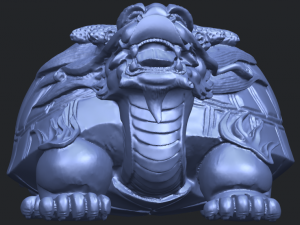 dragon tortoise 3Dプリントモデル