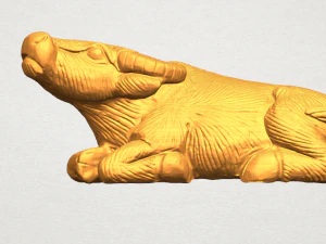 toro 04 bufalo 01 Modello di stampa 3D