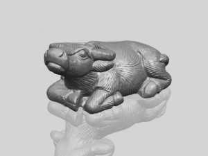 bull 04 buffalo 01 3D Print Model