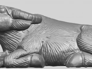 bull 04 buffalo 01 3D Print Model